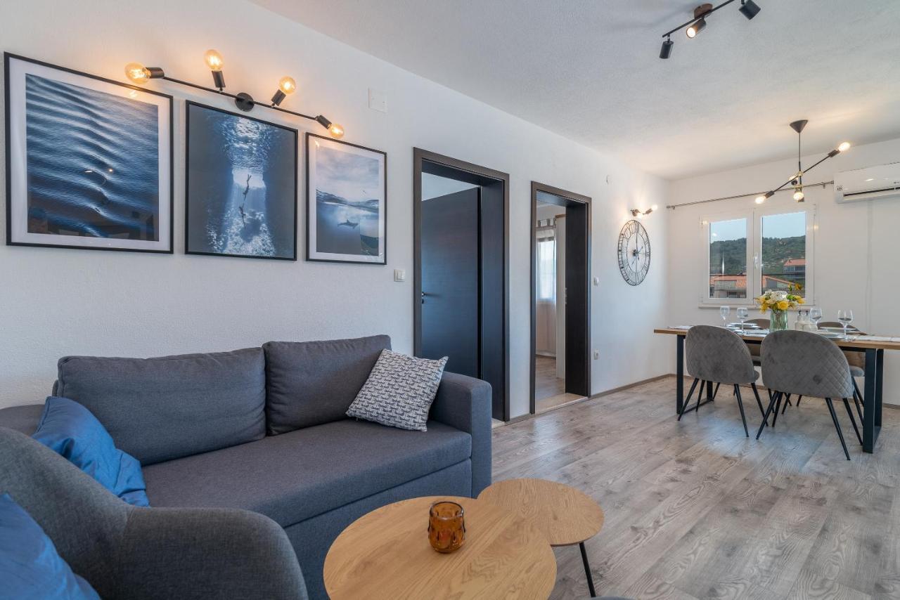 Beach Apartman Marela Slatine Exteriör bild
